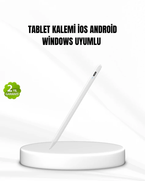 Akıllı Dokunmatik Kalem – Type-C Şarjlı, Manyetik, Apple Pencil Alternatifi Stylus Pen