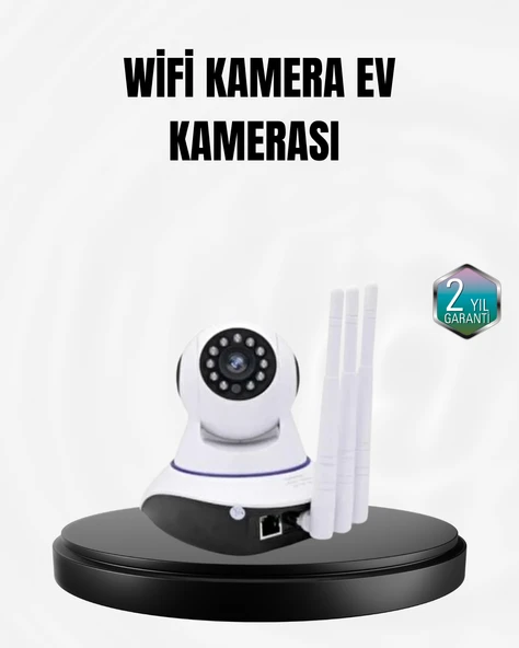 Akıllı IP Güvenlik Kamerası – 1080P HD, Gece Görüşlü, Hareket Algılamalı ürün görseli 1