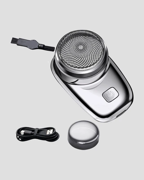 Taşınabilir Şarjlı Mini Tıraş Makinesi – Hassas Kesim, Hızlı Şarj, Kolay Temizlik - Resim 3