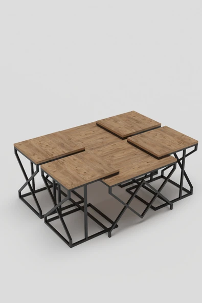 Tv Sehpası Mira Atlantik 5031 Gümüş 160 Cm 35 Cm 50 Cm - 2