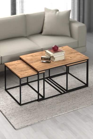 Tv Sehpası Tv Ünitesi 160 Cm Atlantik Çam Antrasit Mistral 5071 - 4