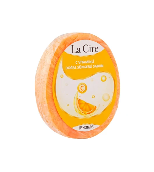 La Cire C Vitamini Doğal Süngerli Sabun
