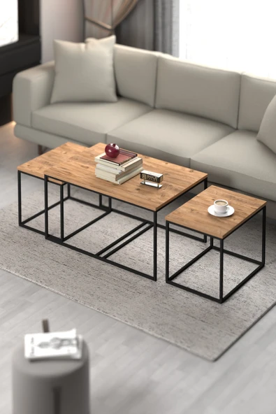 Tv Sehpası Tv Ünitesi 160 Cm Atlantik Çam Antrasit Mistral 5071 - 2