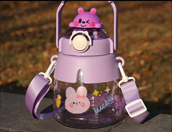 Sevimli Hayvanlar Su Matarası - Resim 7