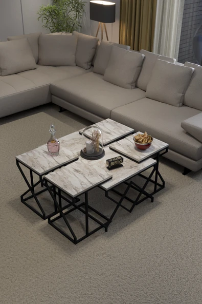 Tv Sehpası Tv Ünitesi 136 Cm Atlantik Çam Antrasit Vienna 5007 - 3