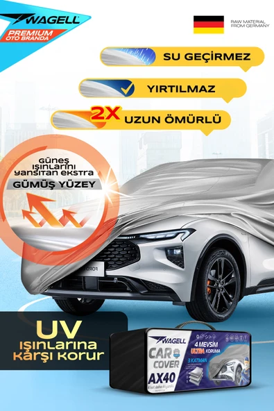 Hyundai ix55 Uyumlu AX40 Araba brandası - oto çadır örtü - Resim 3
