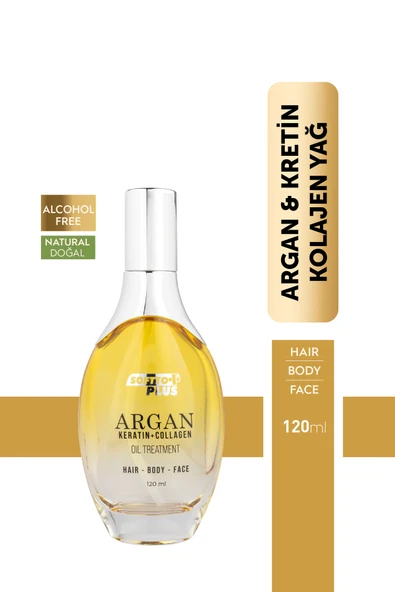 Softto Plus Argan İçerikli Saç Vücut ve Cilt Bakım Yağı 120 ml - Resim 2