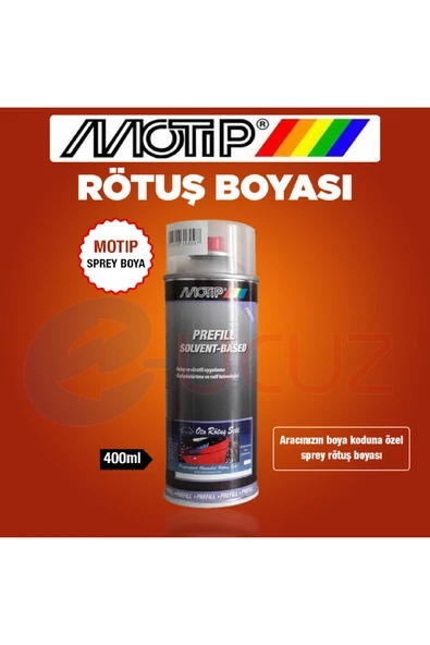 Motip Renault D69 Platin Gri Sprey Rötüş Boyası 400 ml ürün görseli