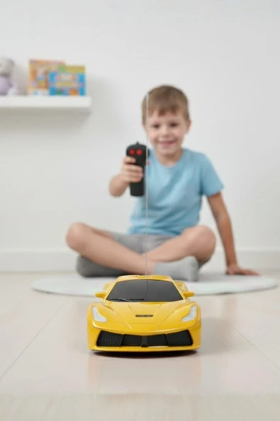 1:24 Ölçek Uzaktan Kumandalı Yarış Arabası - RC Spor Araba - Resim 11