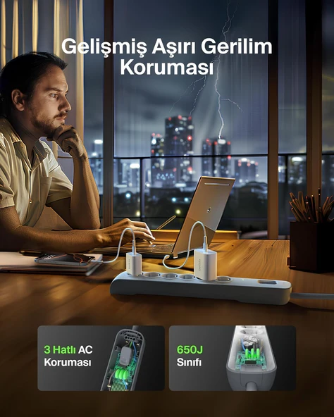 BELKIN BSV603VF2MV2 SURGEMASTER 2M 6LU AKIM KOR. - 2