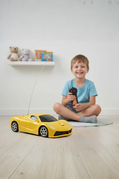 1:24 Ölçek Uzaktan Kumandalı Yarış Arabası - RC Spor Araba - Resim 10