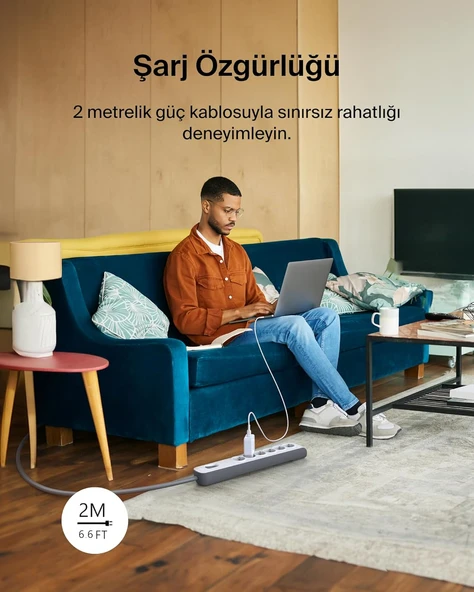 BELKIN BSV603VF2MV2 SURGEMASTER 2M 6LU AKIM KOR. - 4