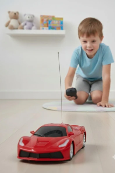 1:24 Ölçek Uzaktan Kumandalı Yarış Arabası - RC Spor Araba - Resim 8