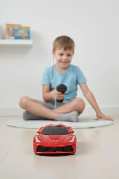 1:24 Ölçek Uzaktan Kumandalı Yarış Arabası - RC Spor Araba - Resim 7