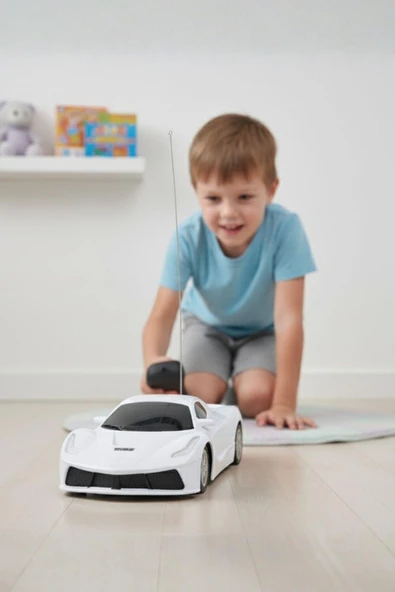 1:24 Ölçek Uzaktan Kumandalı Yarış Arabası - RC Spor Araba - Resim 4