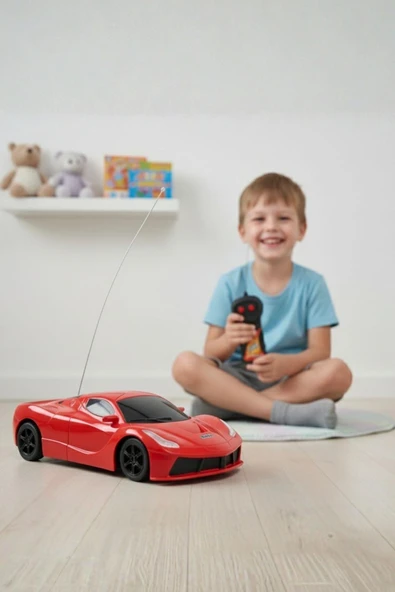 1:24 Ölçek Uzaktan Kumandalı Yarış Arabası - RC Spor Araba - Resim 6