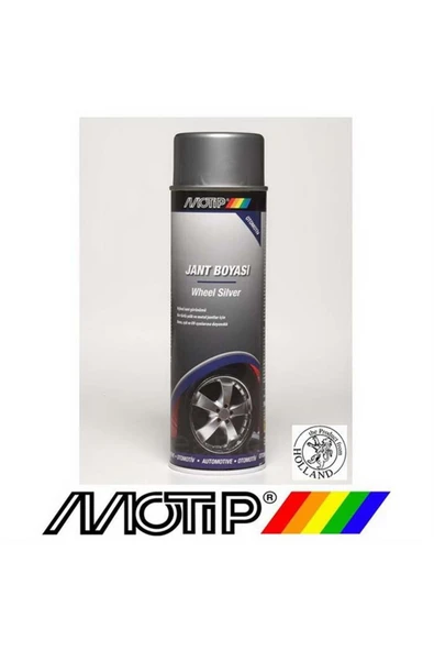 Motip Gümüş Gri Jant Boyası 500 Ml. Made in Holland ürün görseli