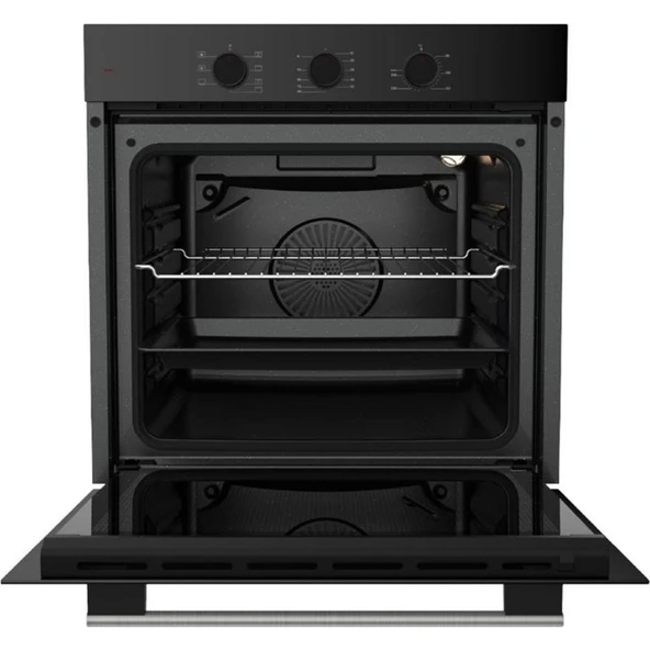 Ferre Silenart Yeni Seri Ultra Sessiz Siyah  Ankastre Set (QBL62CS  +  MS261+  D063 -Sa) - Resim 5