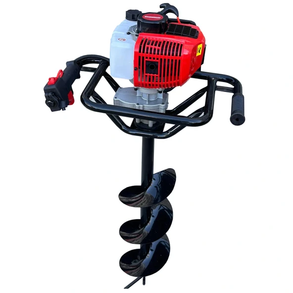 Teammax TMD520-3 Benzinli Toprak Burgu Makinesi 20cm Burgulu 2.2Hp ürün görseli 1