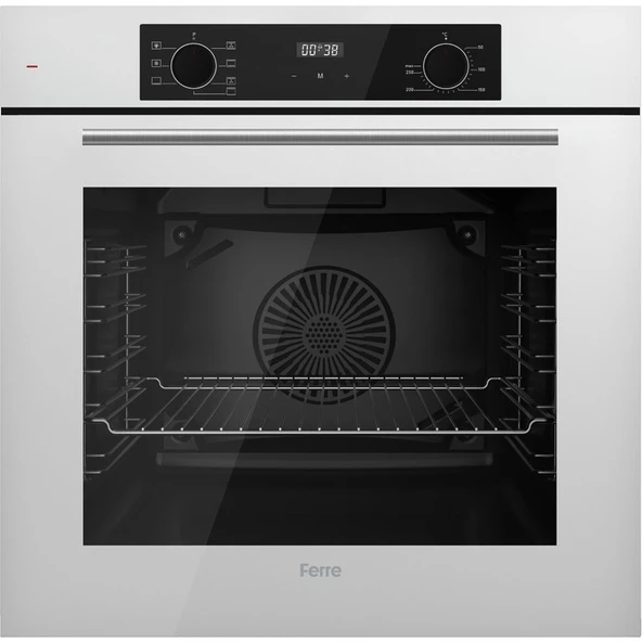 Ferre Flowart Florenz Essential Beyaz 3'lü Ankastre Set ( QBL63CB-SS036-D087 ) - Resim 2