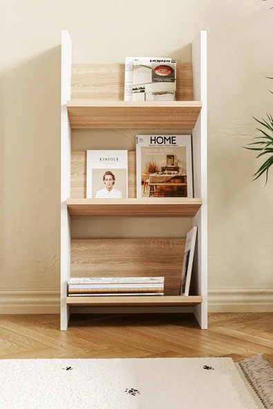 Derga 3 Raflı Kitaplık - 3