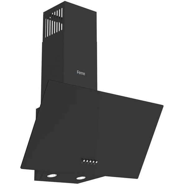 Ferre Siyah Set ( D086 Siyah DAVLUMBAZ-SS205 Siyah Ocak- QBL62CS Fırın) - Resim 2