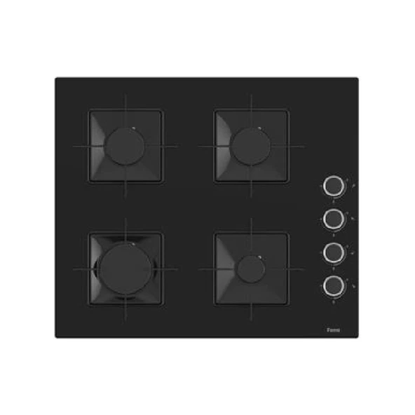 Ferre Flowart Serisi (QBL63CS-SS205-D086) Ankastre Set - Resim 3