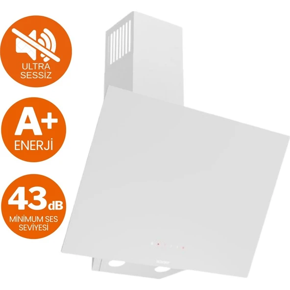 Ferre  Aura Vitroseramik Elektrikli Sessiz Beyaz Ankastre Set (D078 - Sa  + MS261 + QBL62CB ) ürün görseli