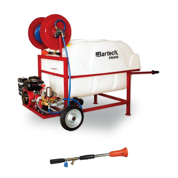 Bartech PM400-Y Benzinli Pülverizatör İlaçlama Makinesi 400 Lt ürün görseli