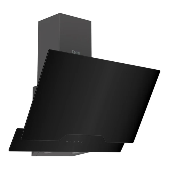 Ferre Flowart Ventora Pro Siyah 3'lü Ankastre Set ( QBL63CS-SS205-D063 ) - Resim 4