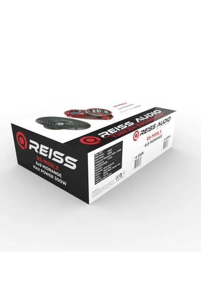 REISS AUDIO RS-M69LX OVAL MİDRANGE LEDLİ 300 WATT MAXİMUM POWER KAPAKLI ÇİFT FİYATIDIR. - Resim 2