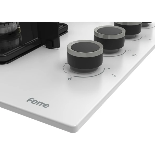 Ferre Elegant Line Basic Beyaz Ankastre Set ( QBL62CB-SS206-D078 ) - Resim 5