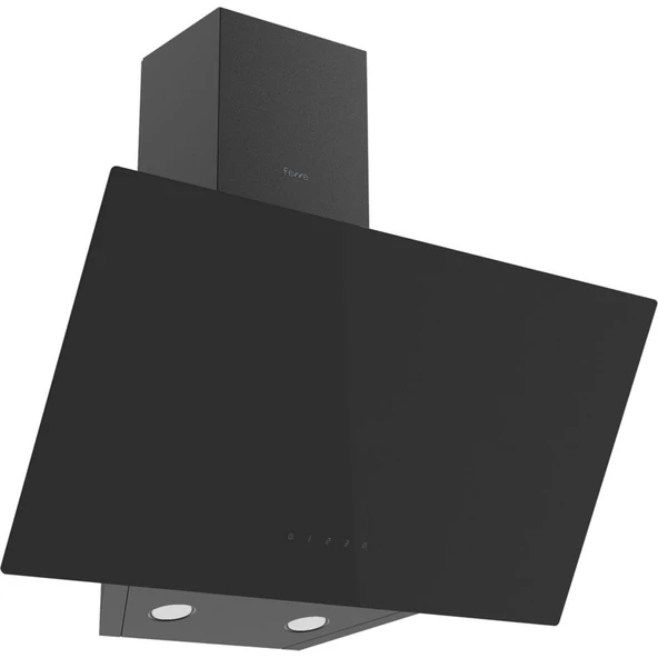 Ferre Flowart Ventora Plus Siyah 3'lü Ankastre Set ( QBL63CS-SS205-D077 ) - Resim 4