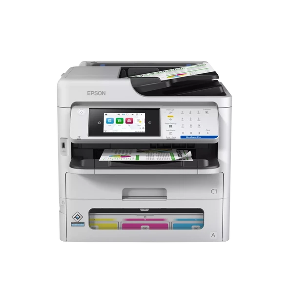 Epson WorkForce Pro WF-EM-C800RDWTF (C11CK19402) Wi-Fi Tarama + Fotokopi + Faks Renkli Çok Fonksiyonlu Inkjet Yazıcı ürün görseli 1