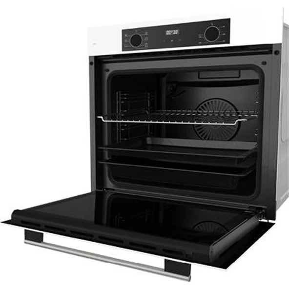 Ferre Whıte Plus Serisi 3lü Cam Ankastre Set (QBL63CB-SS206-D017) - Resim 3