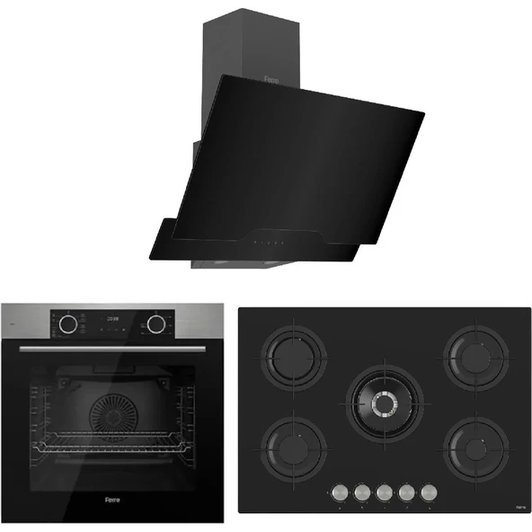 Ferre Fryart  Hava Fritözü  Mega Ankastre Set (XE63MI+RS035+D063 ürün görseli