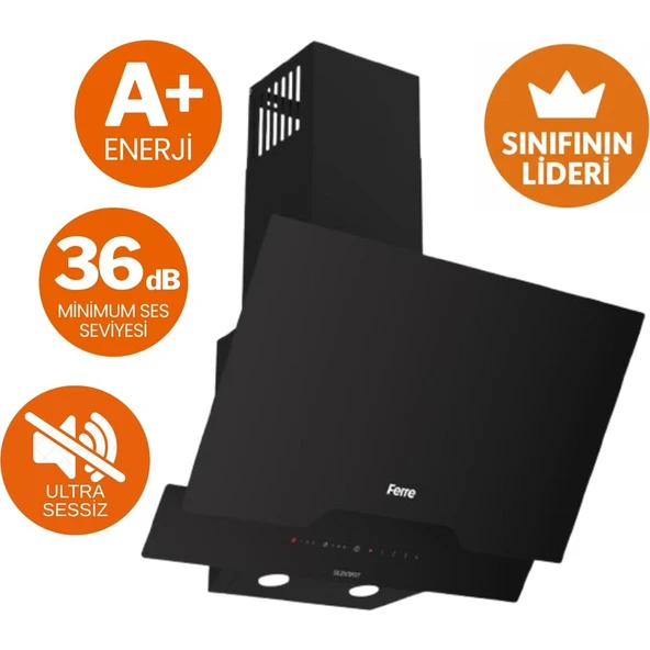 Ferre Neo Ultra Sessiz Vitroseramik Elektrikli Ankastre Set (D063-SA + Ms 261+ QBL62CS  ) ürün görseli