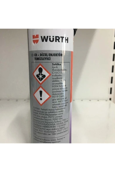 Würth Cr-dizel Yakıt Sistemi Ve Enjektör Temizleyici 300 ml - Resim 3