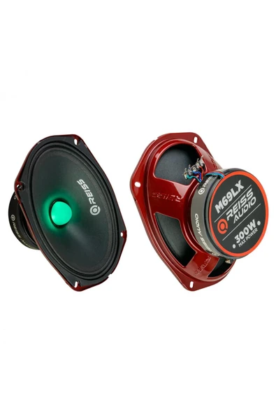 REISS AUDIO RS-M69LX OVAL MİDRANGE LEDLİ 300 WATT MAXİMUM POWER KAPAKLI ÇİFT FİYATIDIR. - Resim 3