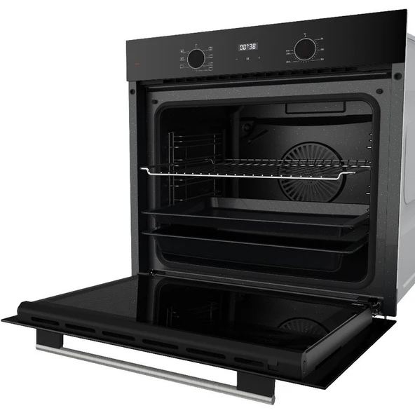 Ferre Flowart Lumora Pro Siyah 3'lü Ankastre Set ( QBL63CS-CS205-D063 ) - Resim 5