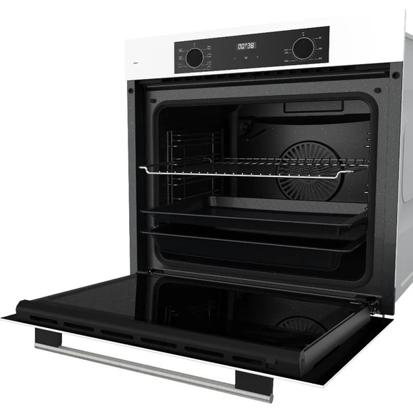 Ferre Flowart Lumora Pro Beyaz 3'lü Ankastre Set ( QBL63CB-CS206-D064 ) - Resim 5