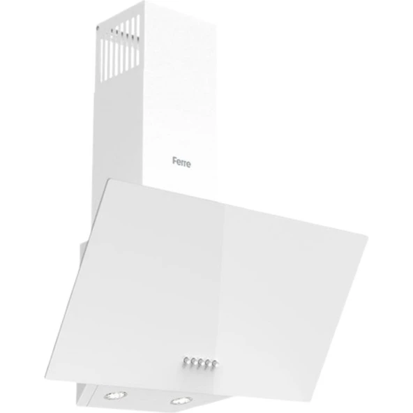 Ferre Flowart Forte Vitroseramik Elektrikli  Beyaz Ankastre Set  ( D087 + MS261 + QBL62CB ) - Resim 2