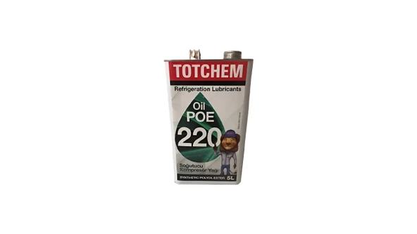 Totchem Oil Poe 220 Soğutucu Kompresör Yağı 5 LT ürün görseli 1