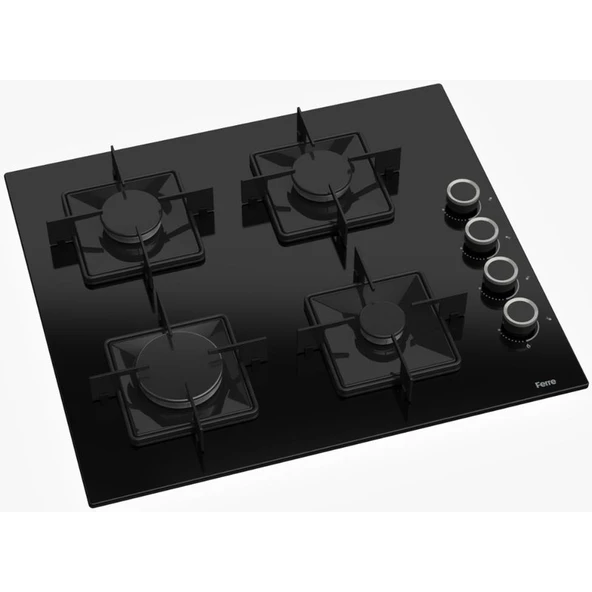 Ferre Steamart-Fryart-Sılentart Serisi Siyah Set (SS205 + QEP64CS +D063-SA) - Emaye Izgara - Resim 3