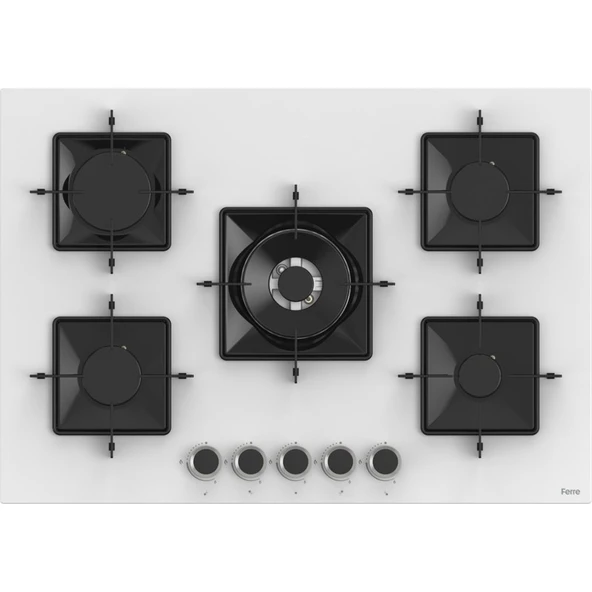 Ferre Flowart Florenz Essential Beyaz 3'lü Ankastre Set ( QBL63CB-SS036-D087 ) - Resim 3