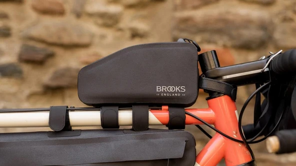 Brooks Scape Top Tube Kadro Üstü Bisiklet Çantası 0.9LT Siyah - Resim 10