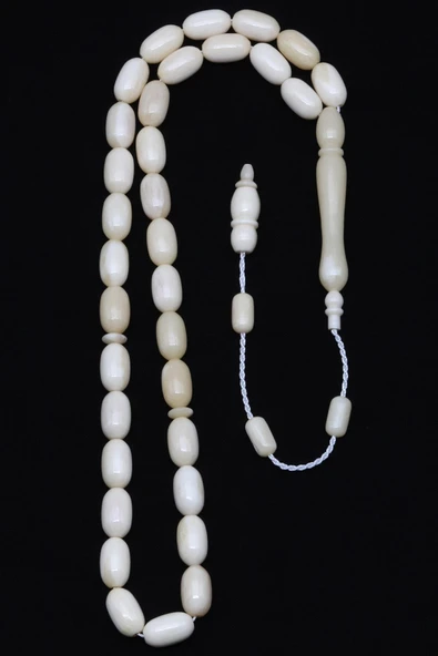 Kemik Tesbih 7 x 12 mm Kapsül Kesim - Resim 2