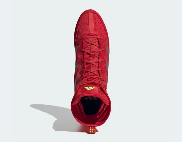 Adidas Box Hog 4 Boks Ayakkabısı Kırmızı - Resim 3