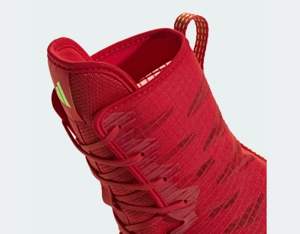 Adidas Box Hog 4 Boks Ayakkabısı Kırmızı - Resim 8