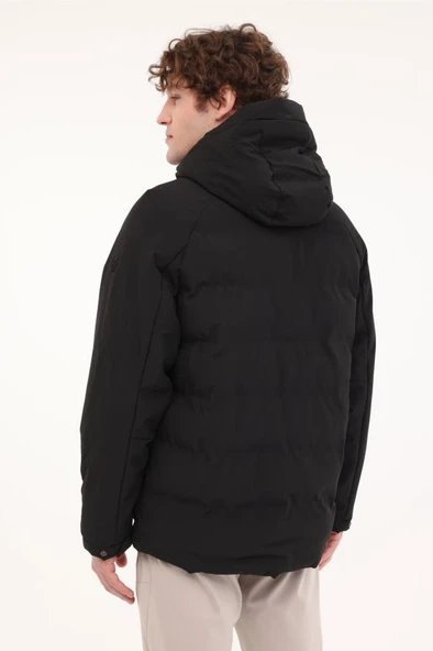 Lumberjack ML ACELIN COAT 4PR 101813358 Erkek Mont Siyah S-XXL - 2